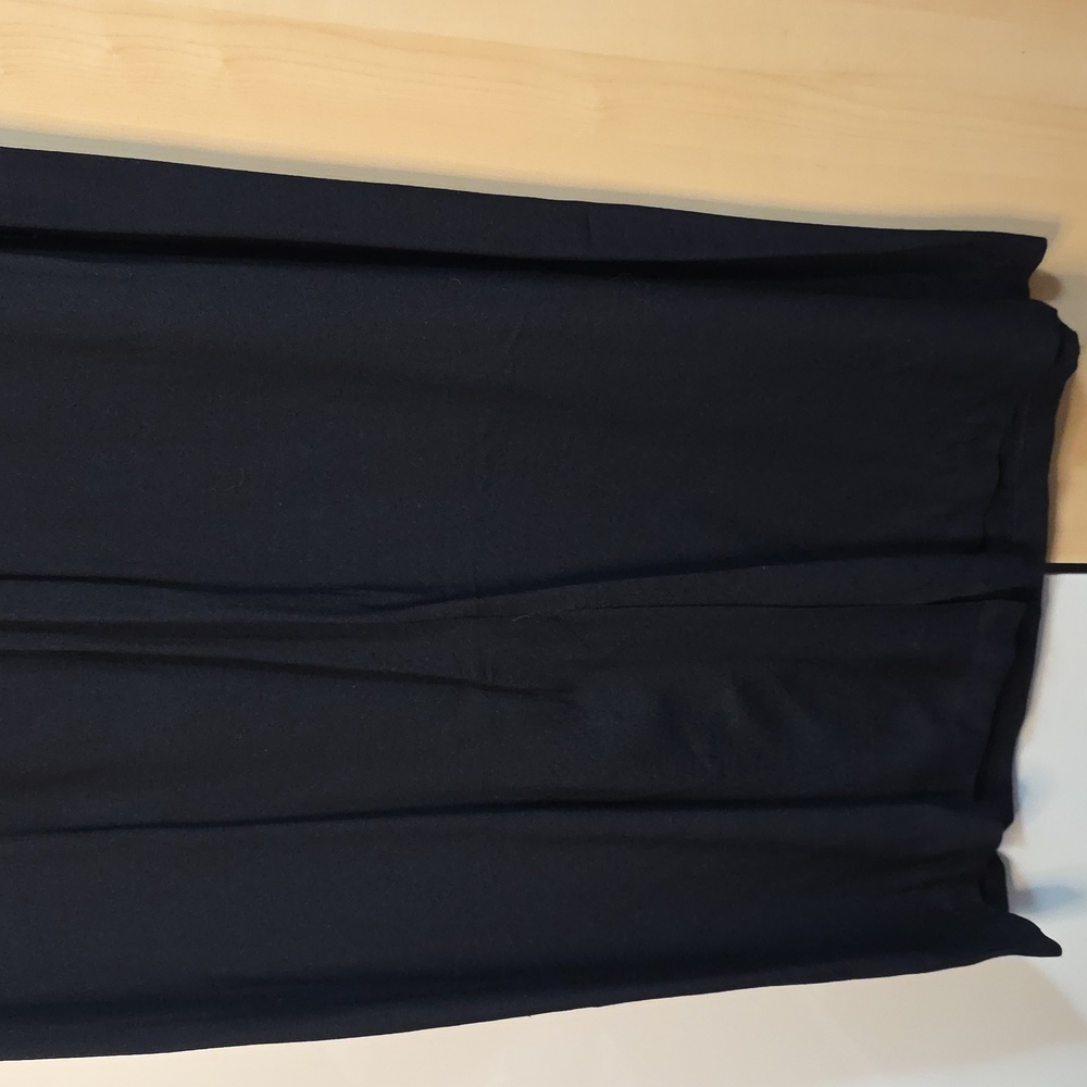 Women Maxi Dress, Black, 20WP, Preloved, Unlined, Zip-up In Back, Dry Clean - Picture 10 of 16